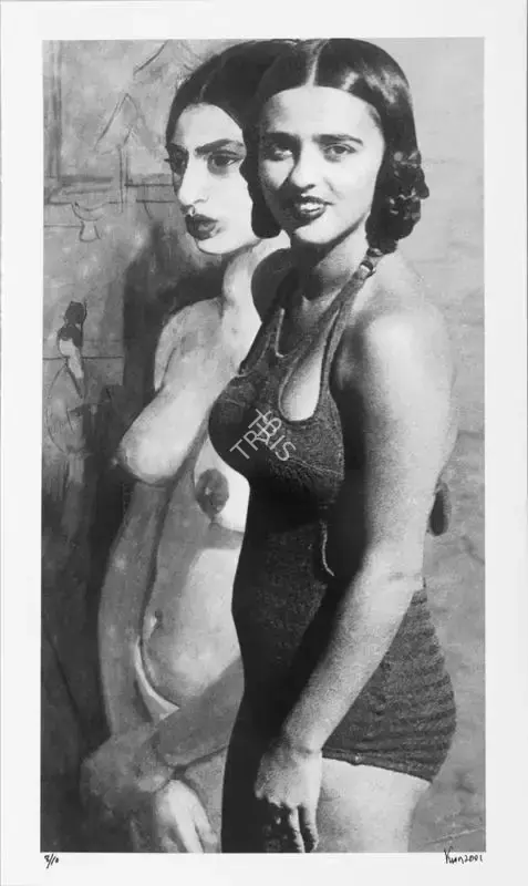 Sundaram, Vivan (Artist). Self as Tahitian, 2001 | Painting, Pr.Onl/25.04.19, 2019 · Prinseps