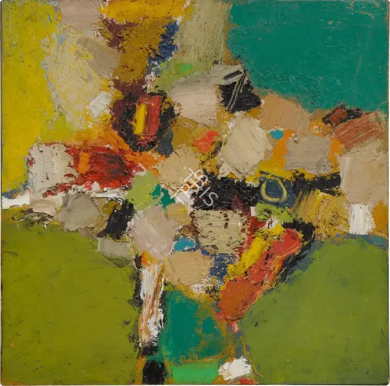 Laxman Shreshtha (Artist), Untitled, 1969, Painting