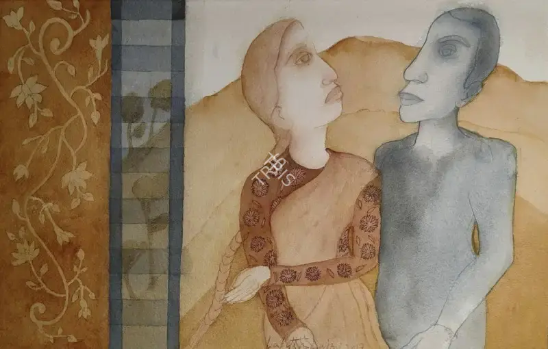 Lalitha Lajmi (Artist), Dream III, 2017, Painting