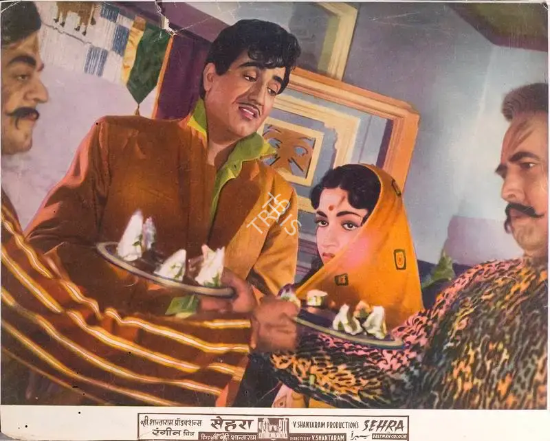 V. Shantaram (Producer), Sehra, 1963, Lobby Card
