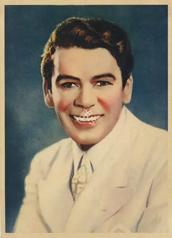 Nestle (Sponsor), Nestle (Sponsor), Stars of the Silver Screen: Paul Muni | Trading Card, 1930s, Trading Card