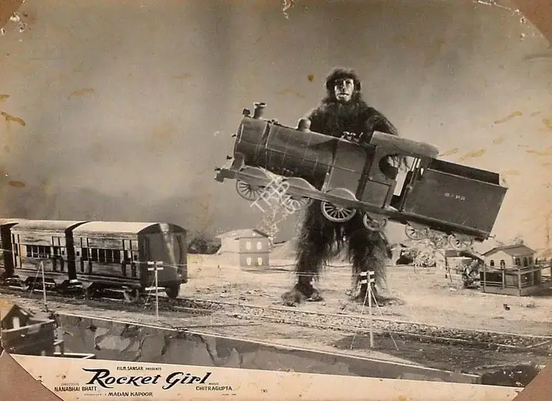 Madan Kapoor (Producer), Rocket Girl, 1962, Lobby Card
