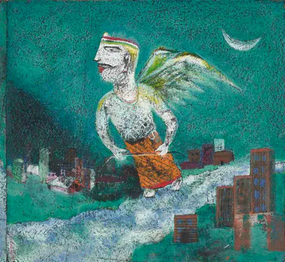 Manoj Dutta (Artist), Untitled, Painting