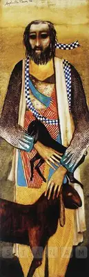 Anjolie Ela Menon (Artist), Untitled, 2006, Painting