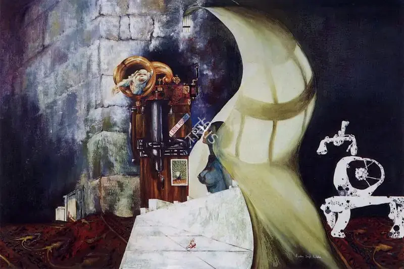 Ranbir Kaleka (Artist), The Simulator, Painting