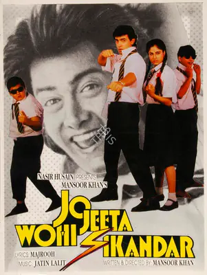 Nasir Husain (Producer), Jo Jeeta Wohi Sikandar, 1992, Song-Synopsis Booklet