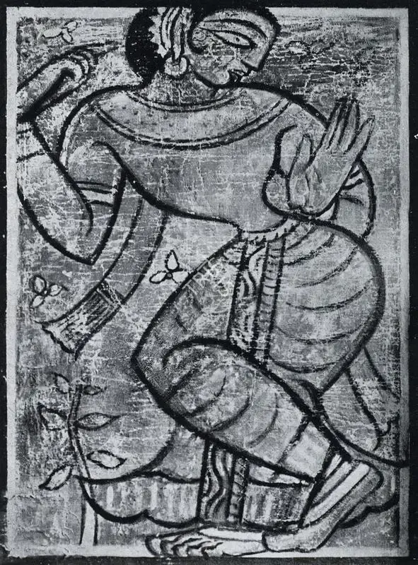 Jamini Roy (Artist), Radhika, Painting