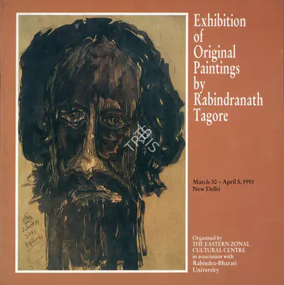 Rabindranath Tagore (Artist), Exhibition of Original Paintings by Rabindranath Tagore, 1993, Solo Exhibition Catalogue