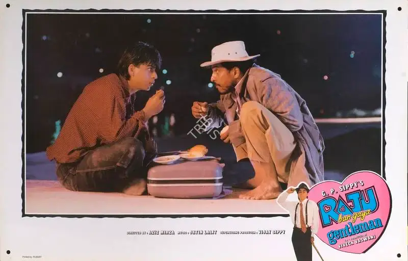 Binod Pradhan (Cinematographer), Raju Ban Gaya Gentlemen, 1992, Lobby Card