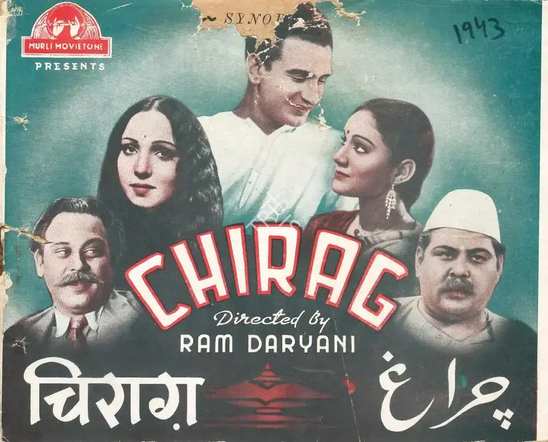Ram Daryani (Director), Chirag, 1943, Song-Synopsis Booklet
