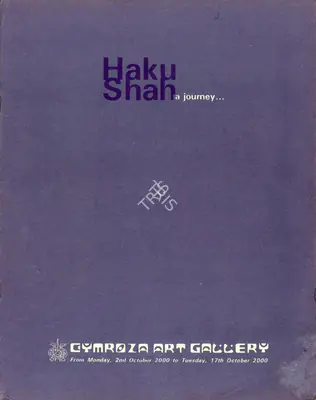 Haku Shah (Artist), Haku Shah, 2000, Solo Exhibition Catalogue