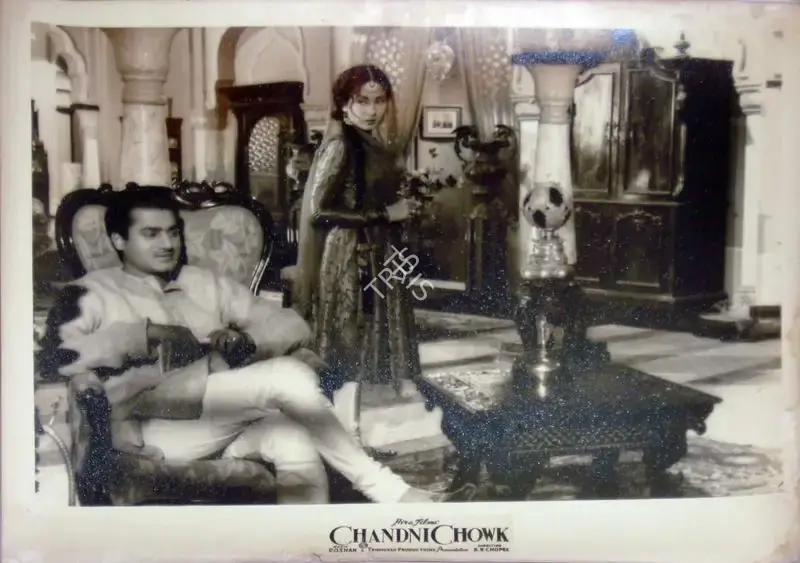 Keki Mistry (Cinematographer), Chandni Chowk, 1954, Lobby Card