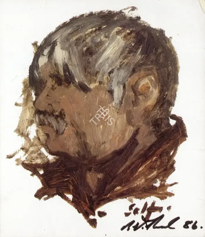 B. Vithal (Artist), Sculptures, Paintings, Drawings and Sketches by Late Shri B. Vithal, Solo Exhibition Invitation