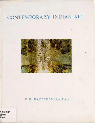 P.R. Ramachandra Rao (Author), Contemporary Indian Art, 1969, Authored Book