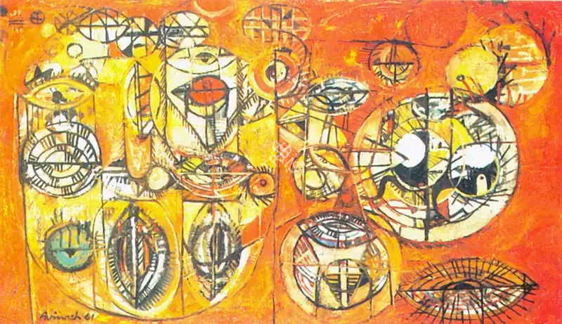 Avinash Chandra (Artist), Untitled, 1961, Painting