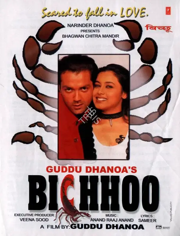 Guddu Dhanoa (Producer), Bichhoo, 2000, Song-Synopsis Booklet