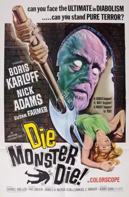 Pat Green (Producer), Die, Monster, Die!, 1965, Poster