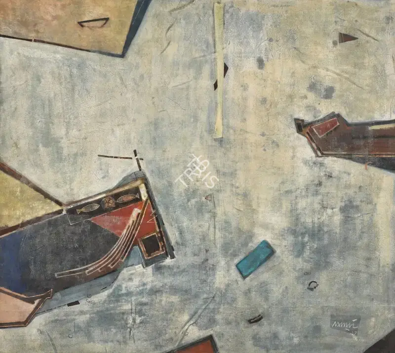 Ganesh Haloi (Artist), Untitled, 1991, Painting