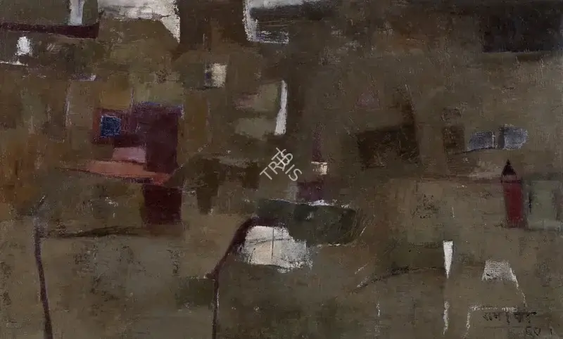 Ramkumar (Artist), Untitled, 1960, Painting