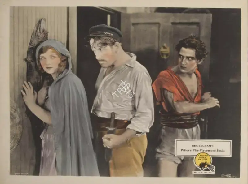 Morton Spring (Producer), Where the Pavement Ends, 1923, Lobby card