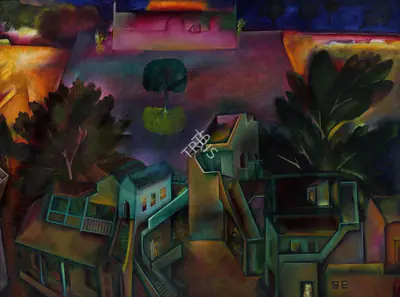 G.M. Sheikh (Artist), Untitled, Painting