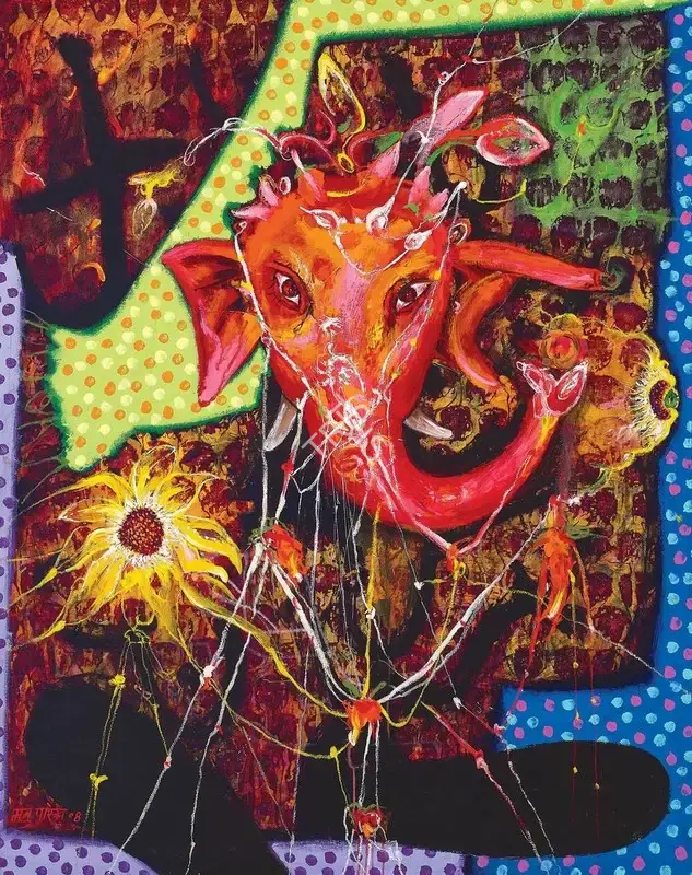 Manu Parekh (Artist), Untitled, 2008, Painting