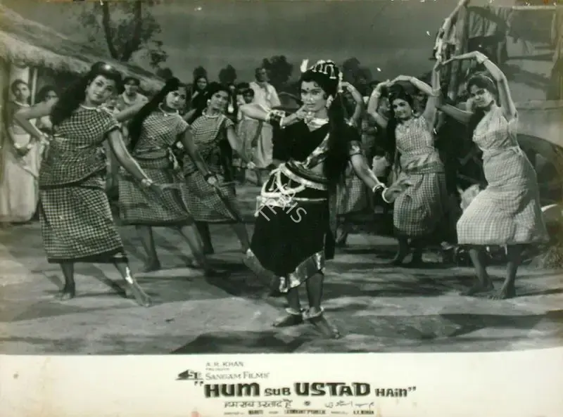 A.V. Mohan (Producer), Hum Sab Ustad Hain, 1965, Lobby Card