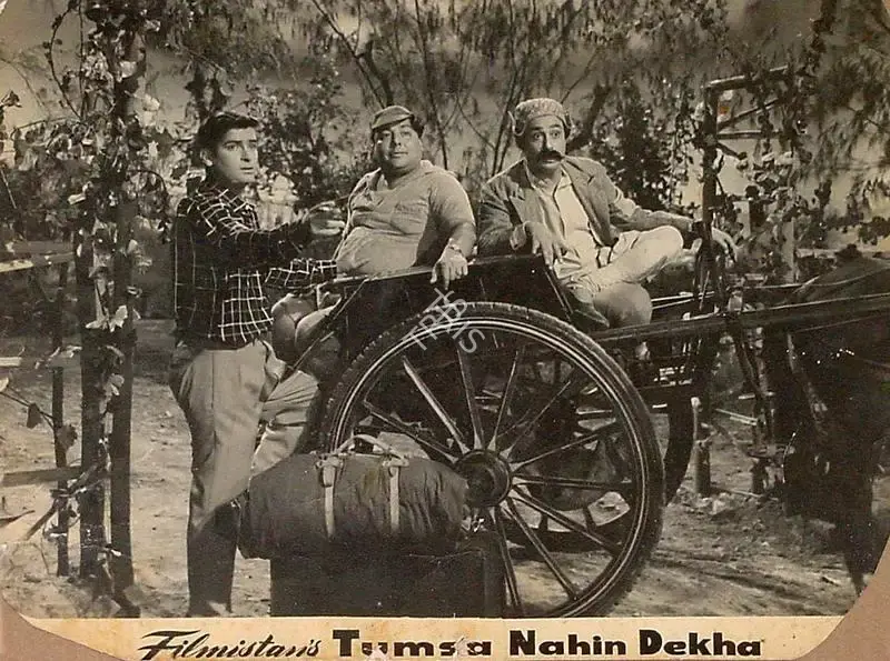 Nasir Husain (Director), Tumsa Nahin Dekha, 1957, Lobby Card