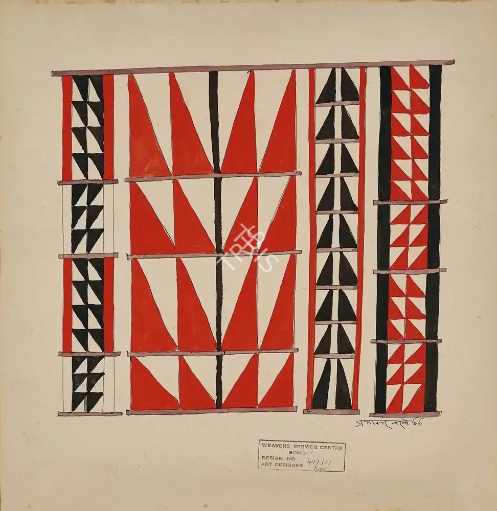 Prabhakar Barwe (Artist), Untitled, 1966, Painting