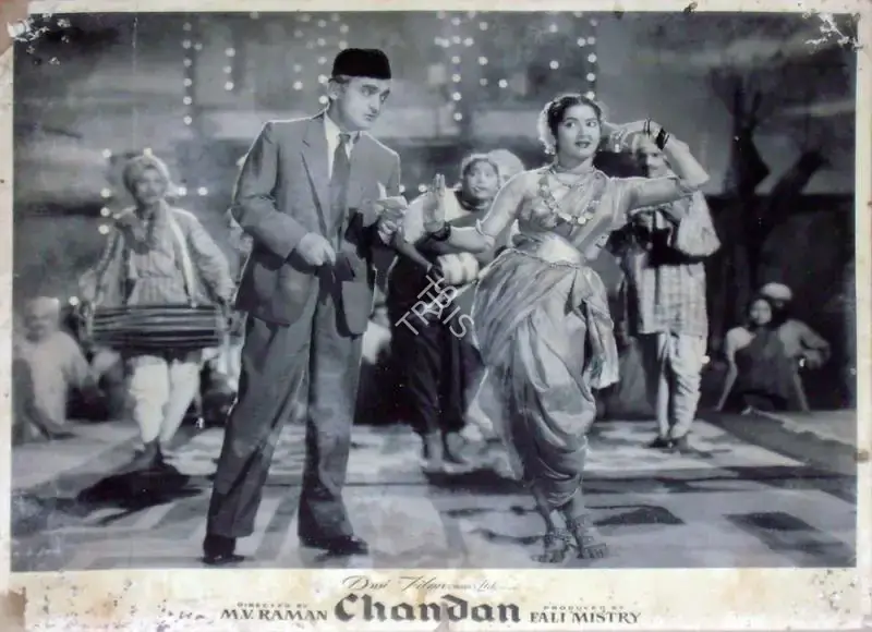 Fali Mistry (Producer), Chandan, 1958, Lobby Card