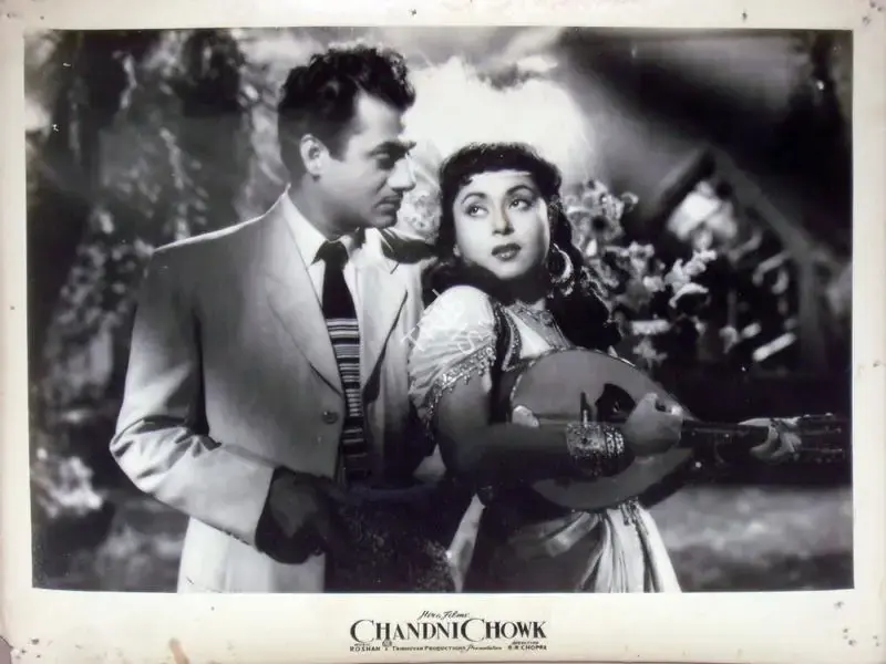 Keki Mistry (Cinematographer), Chandni Chowk, 1954, Lobby Card