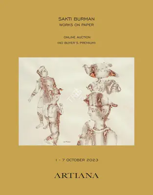 Artiana (Auction House), Sakti Burman, 2023, Auction Catalogue
