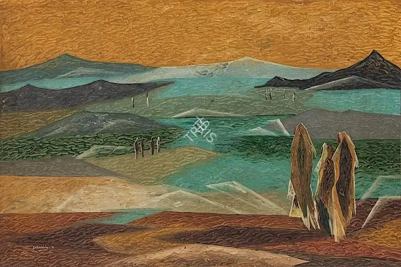 Jehangir Sabavala (Artist), Untitled, 1971, Painting