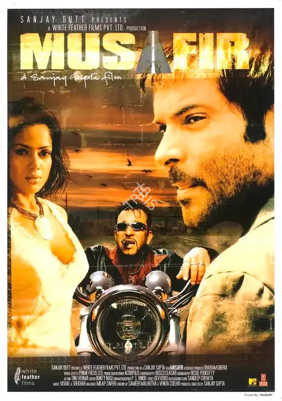 Sanjay Gupta (Producer), Musafir, 2004, Full Sheet Poster