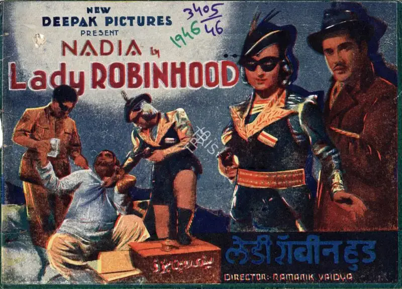 R.N. Vaidya (Director), Lady Robin Hood, 1946, Song-Synopsis Booklet