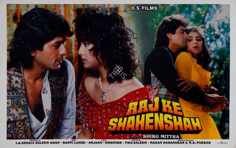 I.A. Desai (Producer), Aaj Ke Shahenshah, 1990, Lobby Card