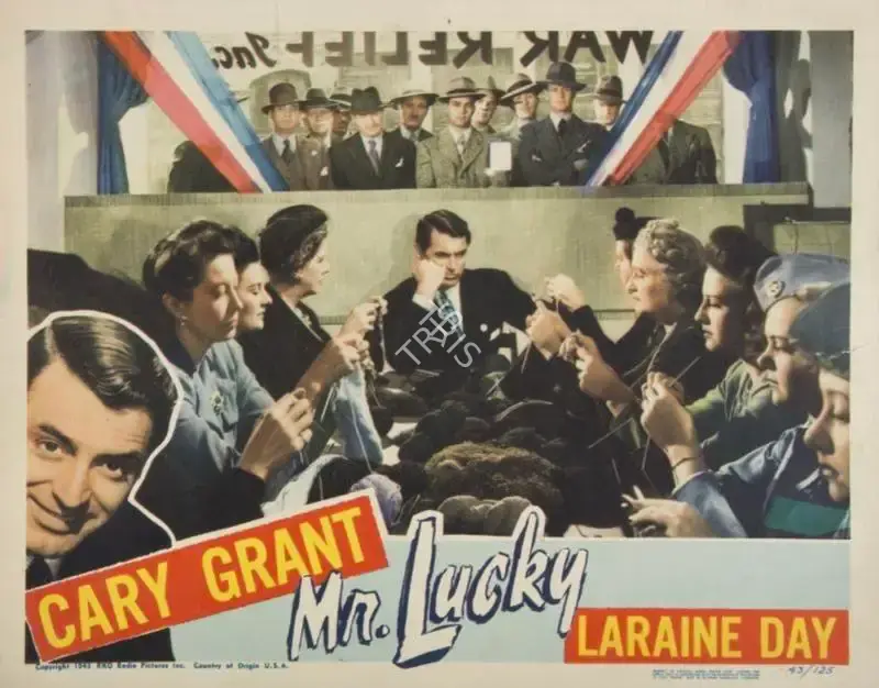 H.C. Potter (Director), Mr. Lucky, 1943, Lobby Card