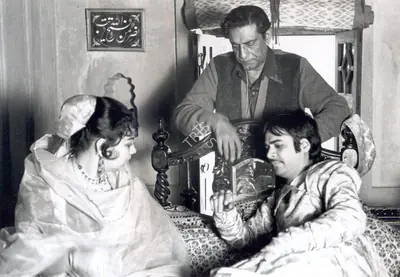Nemai Ghosh (Still Photographer), Shatranj Ke Khilari, 1977, Working Still