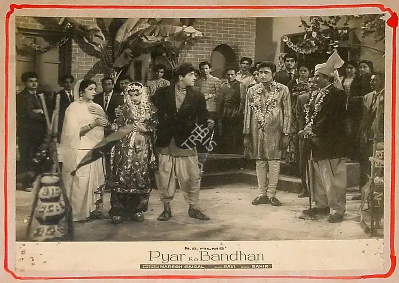 Naresh Saigal (Producer), Pyar Ka Bandhan, 1963, Lobby Card
