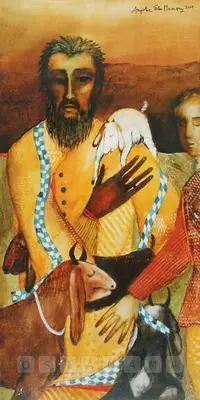 Anjolie Ela Menon (Artist), Untitled, 2004, Painting