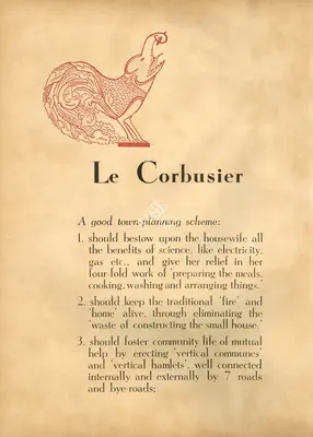 Anonymous (Essayist), Le Corbusier, 1953, Essay