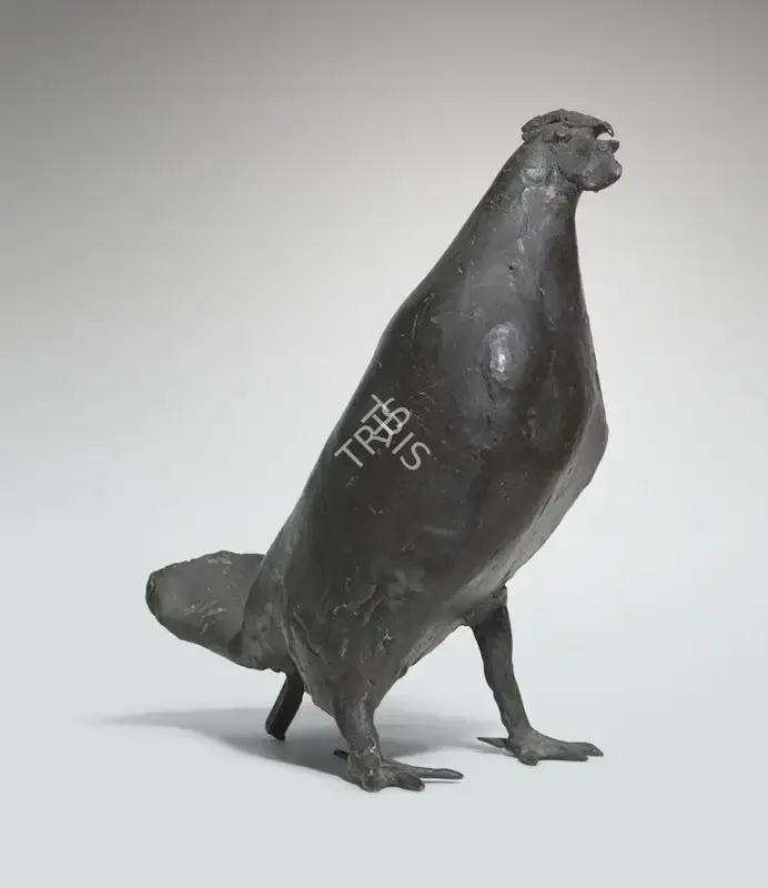 Meera Mukherjee (Artist), Untitled (Rooster), Sculpture