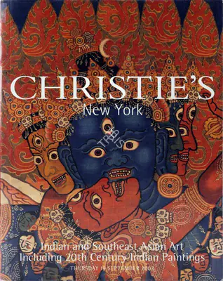 Christie's (Auction House), Indian and Southeast Asian Art, 2001, Auction Catalogue