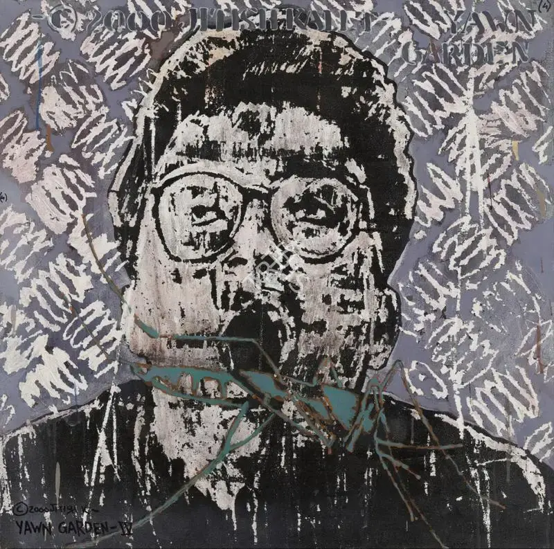 Jitish Kallat (Artist), Yawn Garden- IV, 2000, Painting