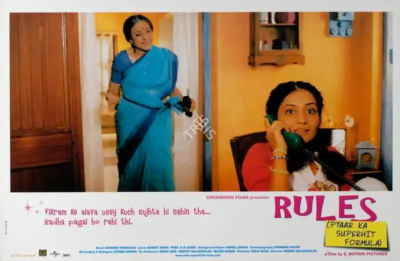 Nirja Shah (Producer), Rules Pyaar Ka Superhit Formula, 2003, Lobby Card