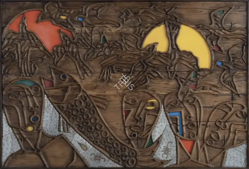 Sagara, Piraji (Artist). Untitled, 1972 | Sculpture, AG.Mum/21.03.24, 2024 · Asta Guru