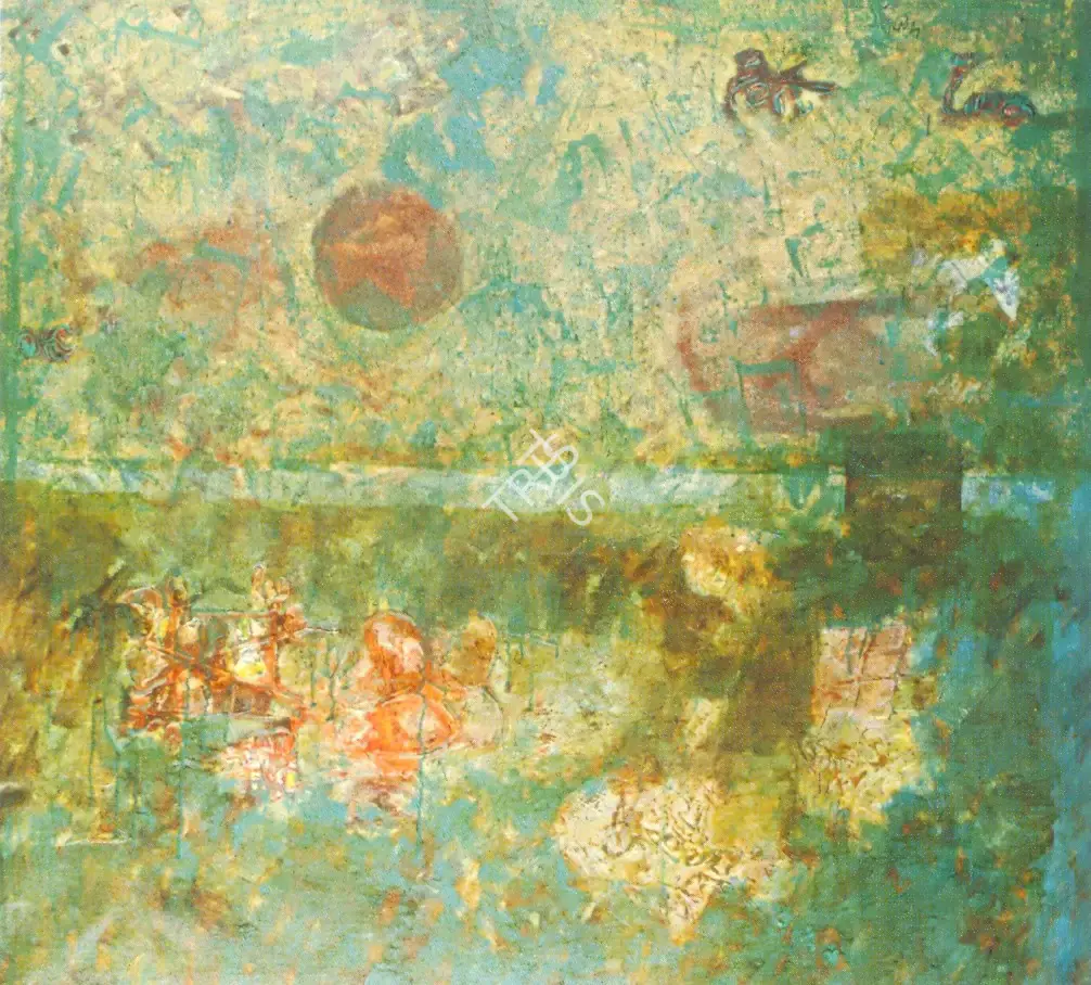 B.S. Chavan (Artist), Untitled, 1993, Painting