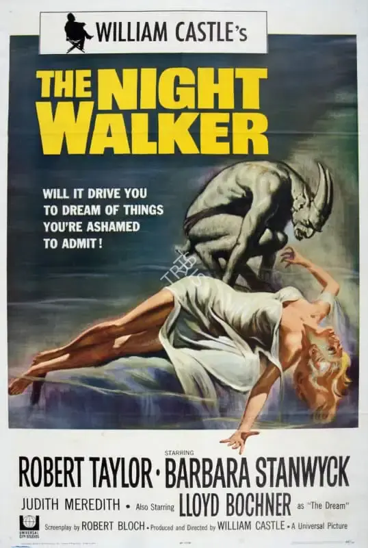 William Castle (Producer), The Night Walker, 1964, Poster