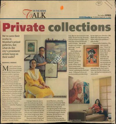 Georgina L. Maddox (Reporter), Private Collections, 2003, Newspaper Clipping