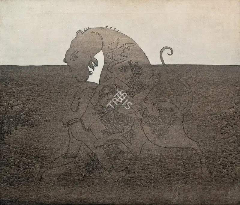 Gautam Vaghela (Artist), Untitled, Painting